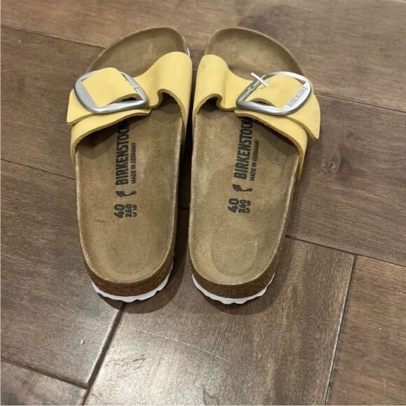 Madrid Big Buckle Birkenstock Yellow US 9-9.5 - Picture 4 of 9